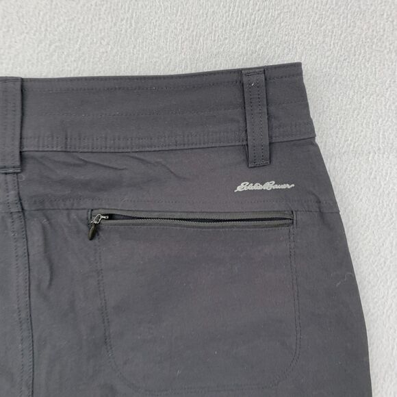 Eddie Bauer Shorts 6 Rolled Hem Bermuda Nylon Blend Stretch Hiking Outdoor - Picture 14 of 15